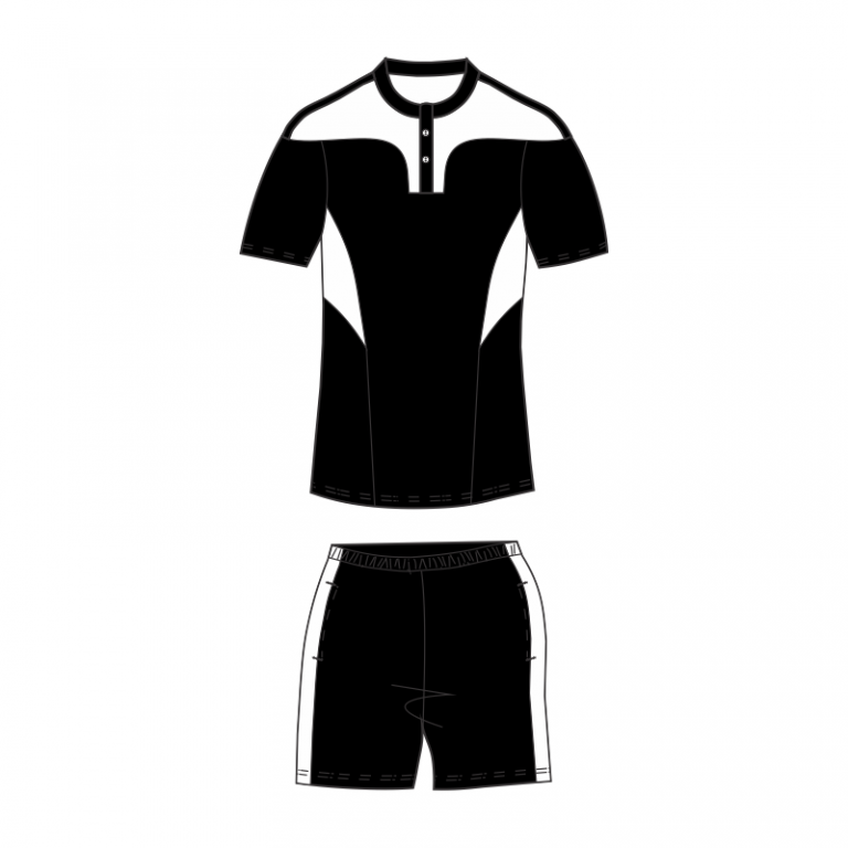 France Rugby Kit Black & White Style Sports Coner Leading Sport